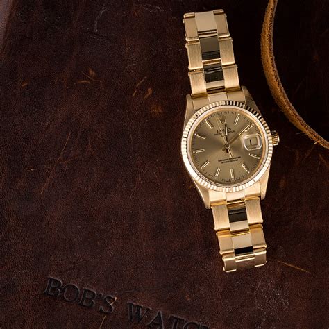 Used Rolex Date 15238 Oyster with Rivet Bracelet 